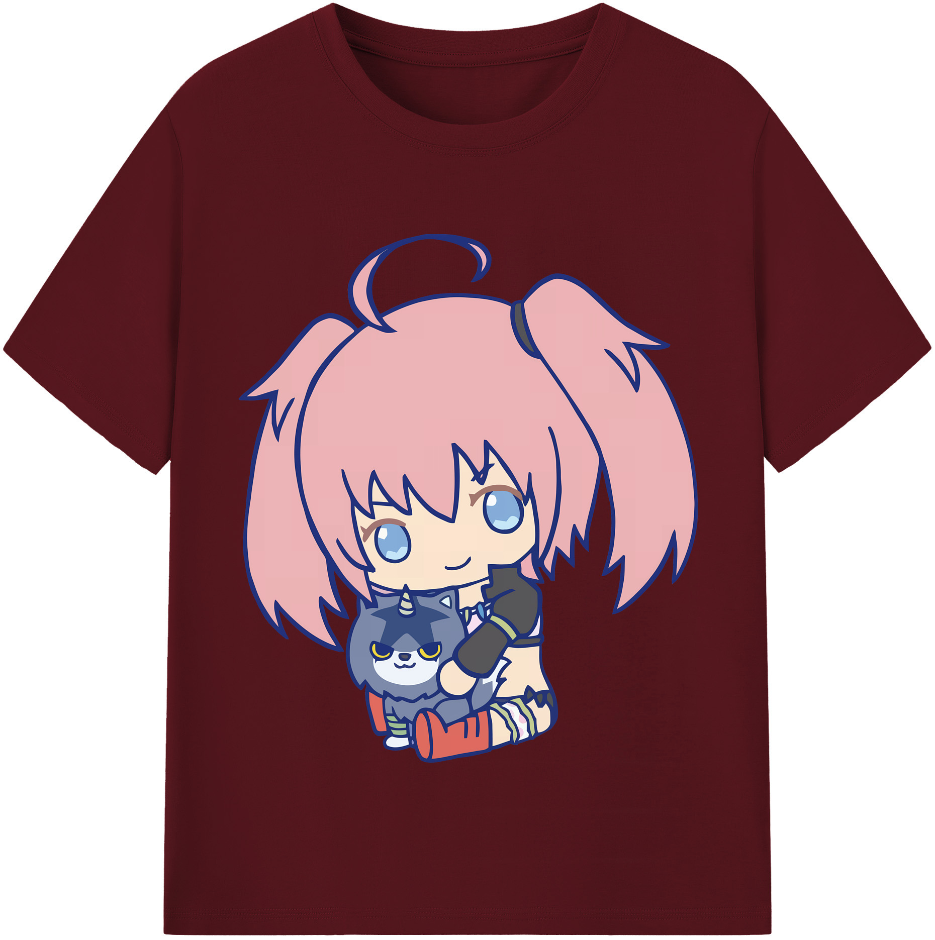 （画像用） 転スラ Regarding Reincarnated to Slime 綿100％半袖Tシャツ（フロントプリント）